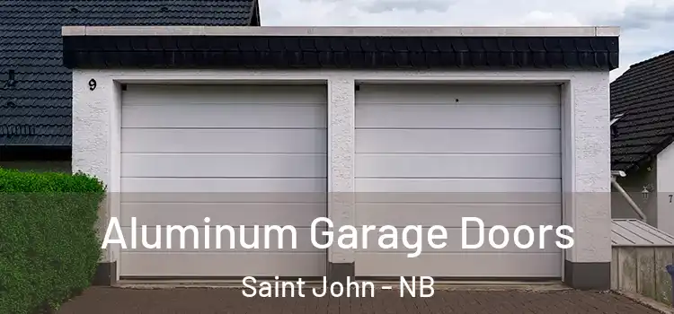  Aluminum Garage Doors Saint John - NB