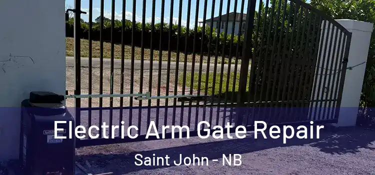 Electric Arm Gate Repair Saint John - NB