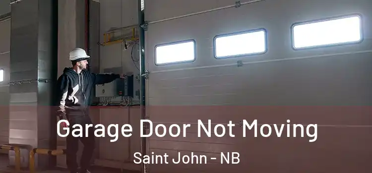  Garage Door Not Moving Saint John - NB