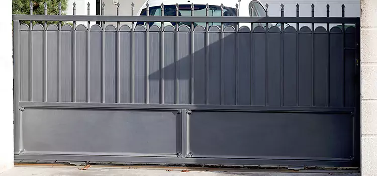 Metal Driveway Gate Installation Saint John
