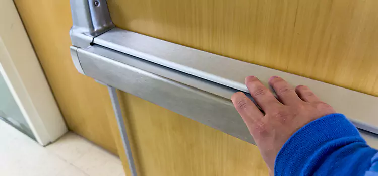 Installing a Push Bar on a Door Saint John