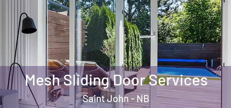  Mesh Sliding Door Services Saint John - NB